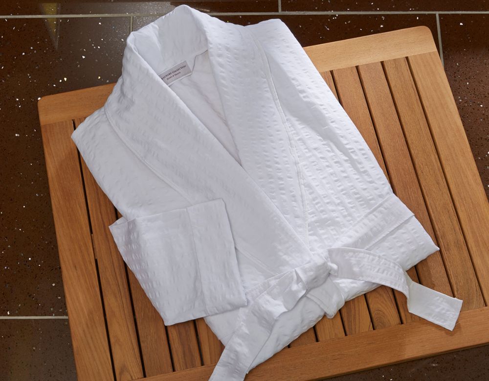 Seersucker Robe